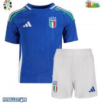 Italia Hjemmedraktsett Barn EM 2024 Kortermet (+ Korte bukser)